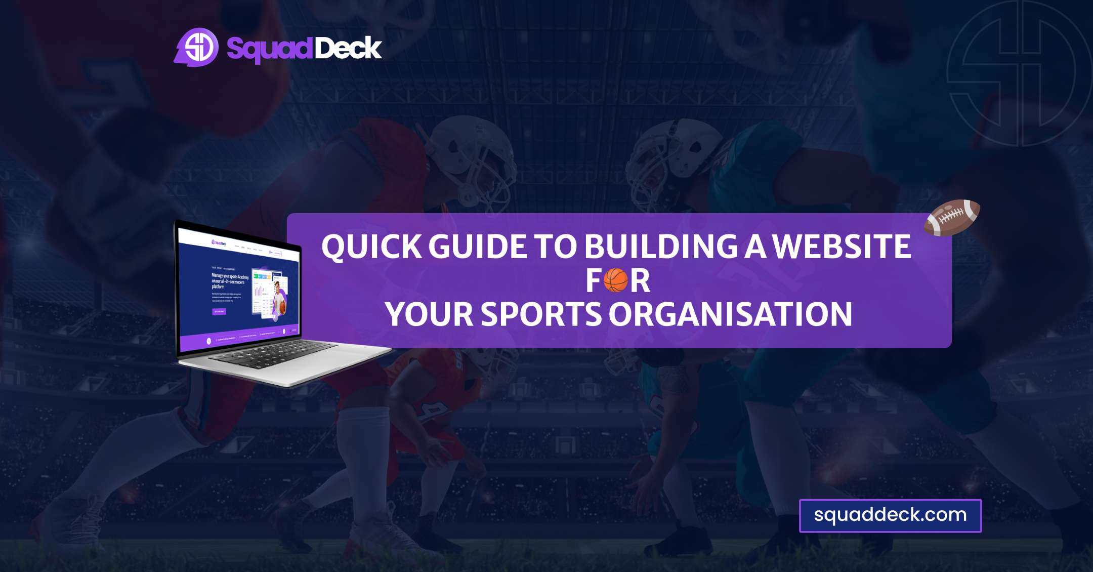 Building a Website for Sports Organisation