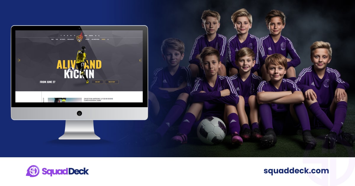 Create Professional Online Presence of Your Sports Club