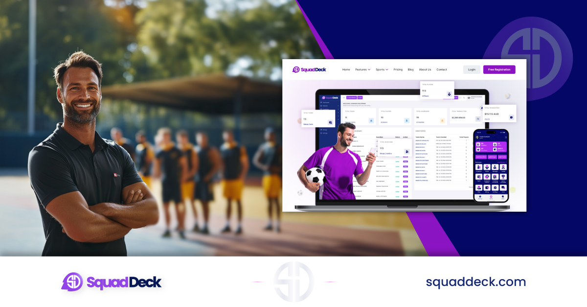 Manage your sports Academy on our all-in-one modern platform