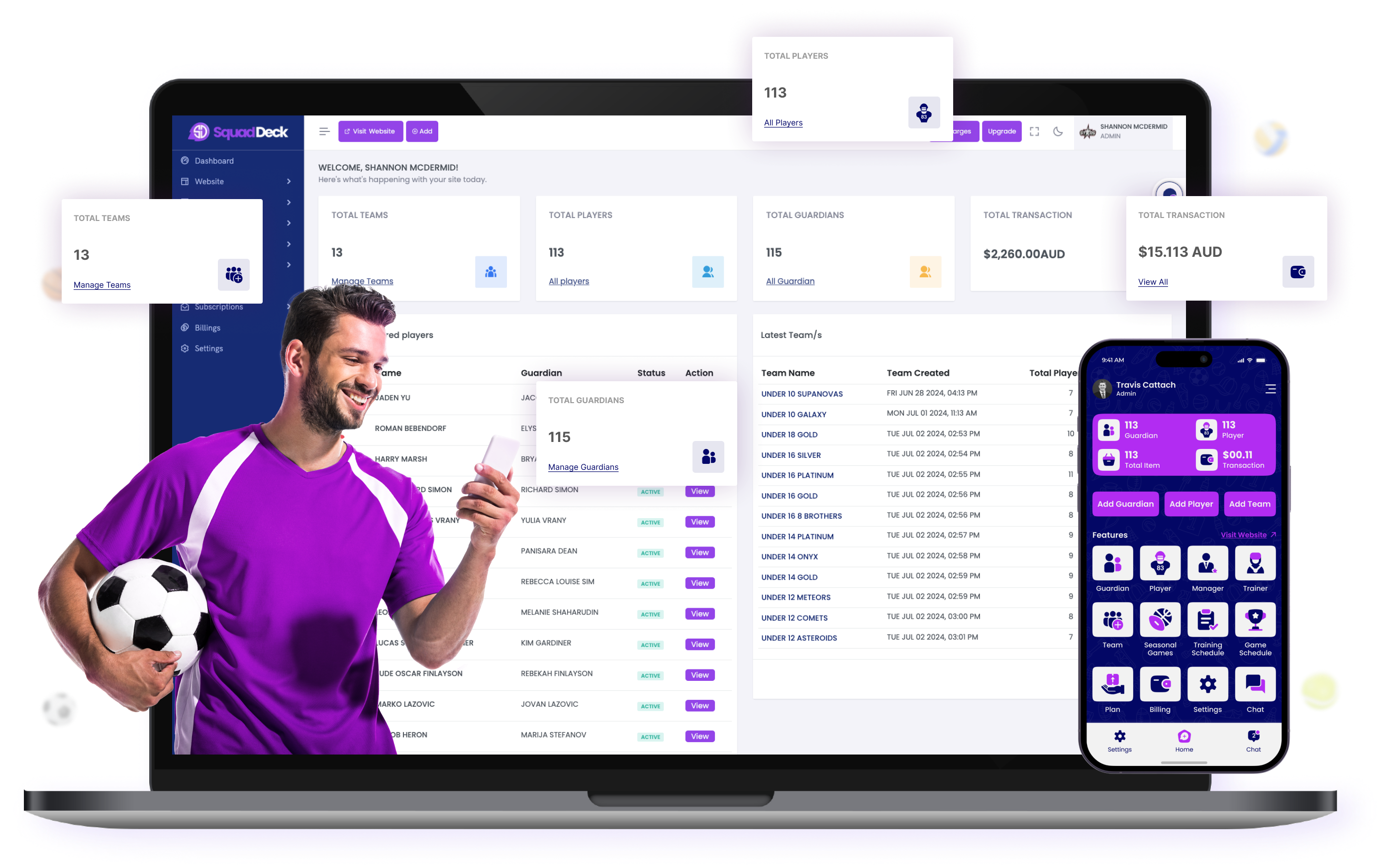 Sports Club Management Software