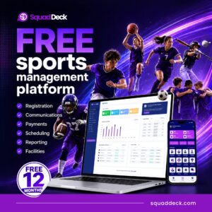 the sports management platform that handles registrations, payments, scheduling, communication, and more, so you can focus on what actually matters.